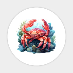 Red Crab Magnet